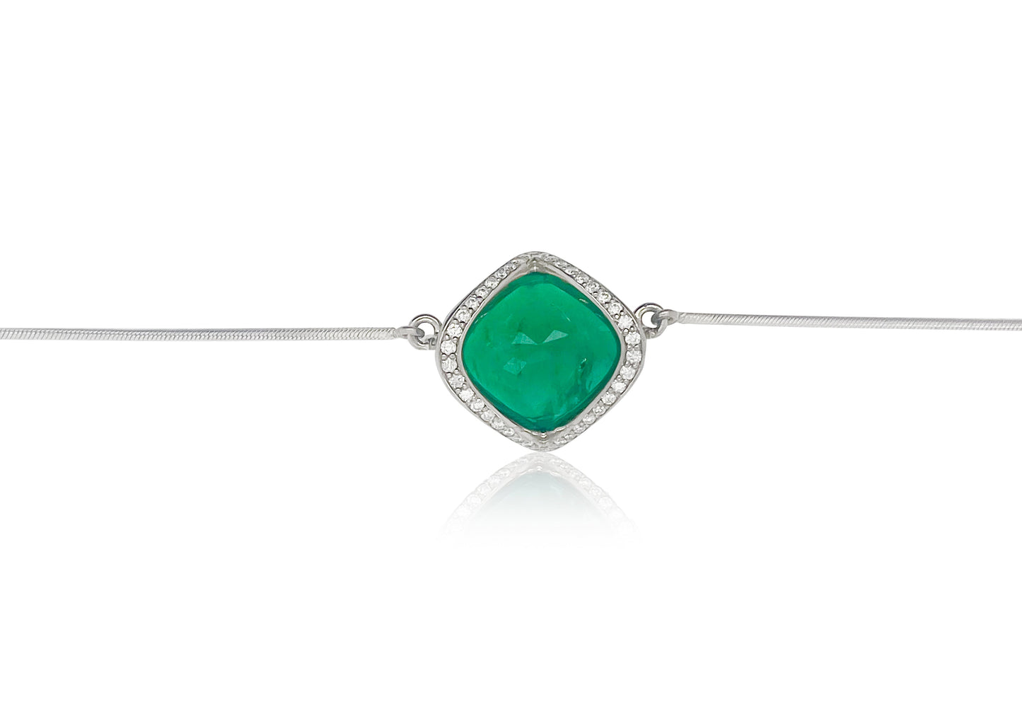 Bold 13.55ct Oval Cut Emerald Icon Pendant