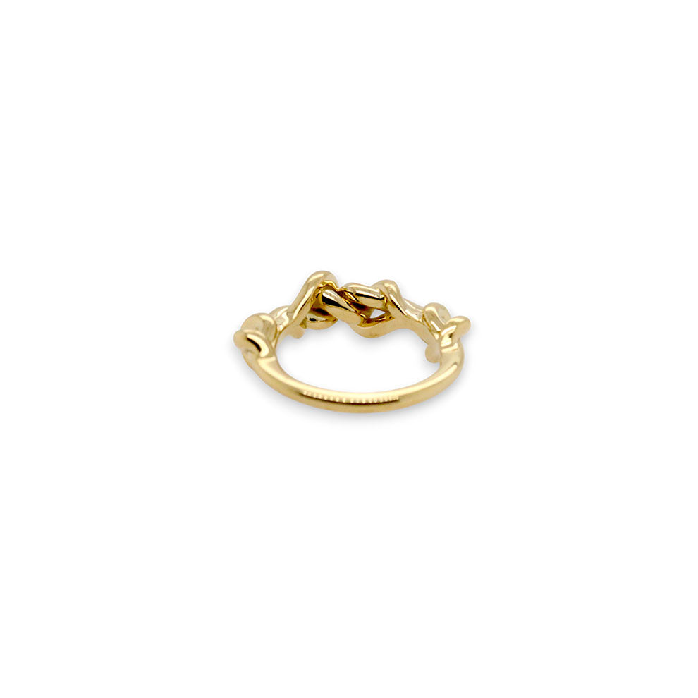 Quad Knot Ring in 18ct Yellow Gold