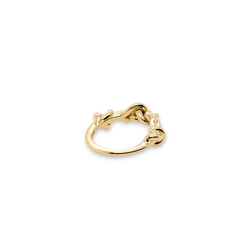 Quad Knot Ring in 18ct Yellow Gold