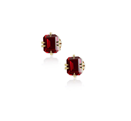 Bold Rubelite Icon Stud earrings