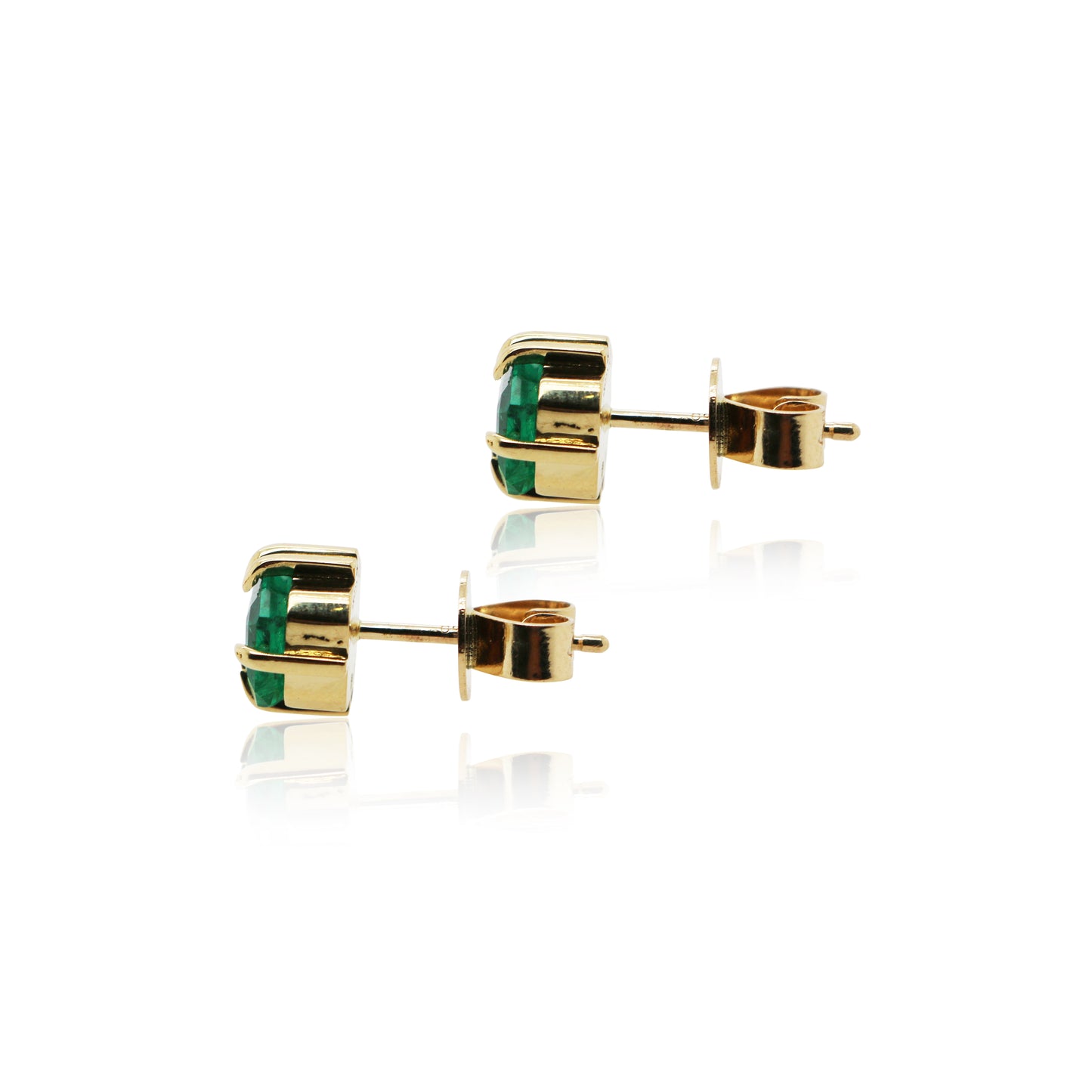 Bold Emerald Icon Stud earrings