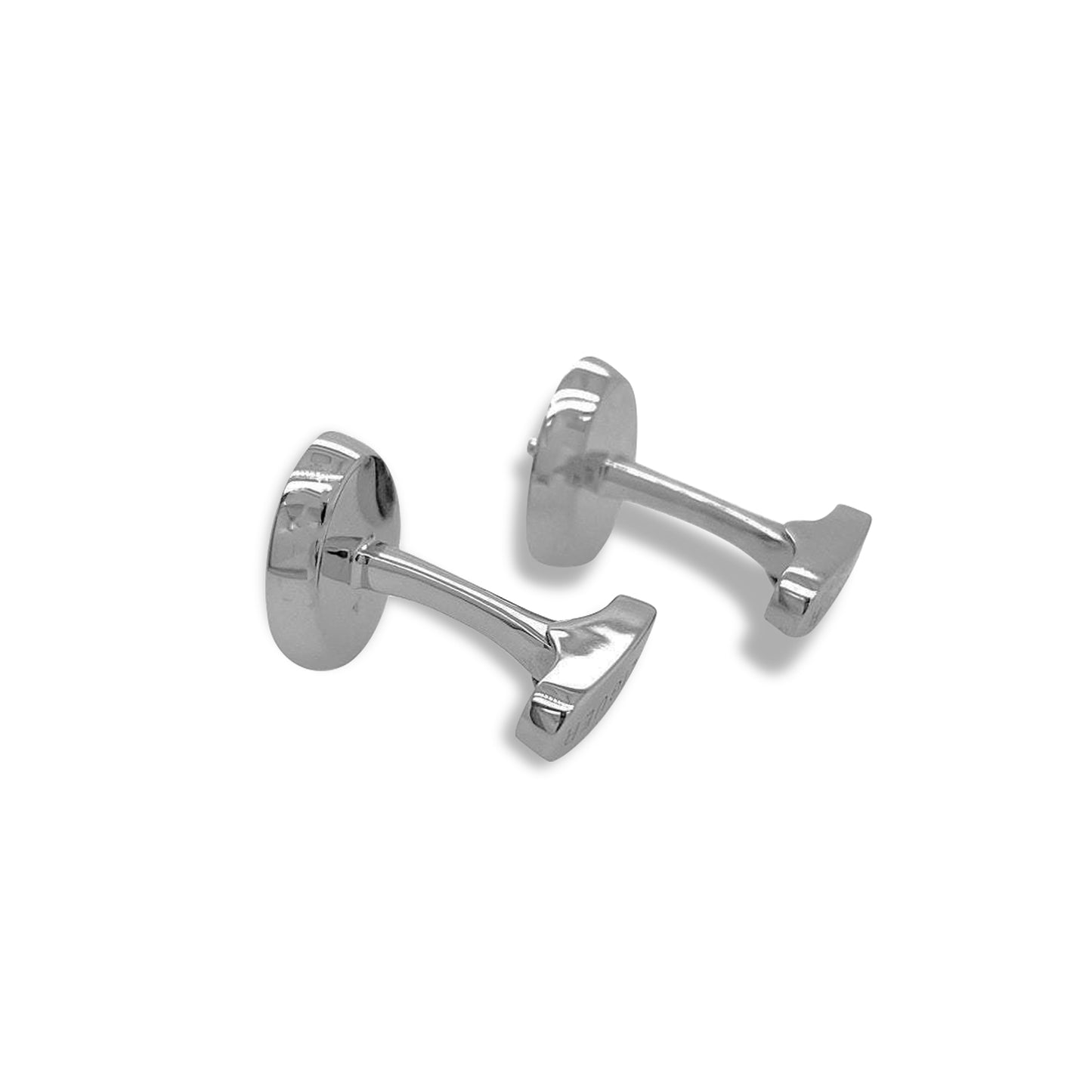 Namesake Cufflinks with Lapis in Platinum