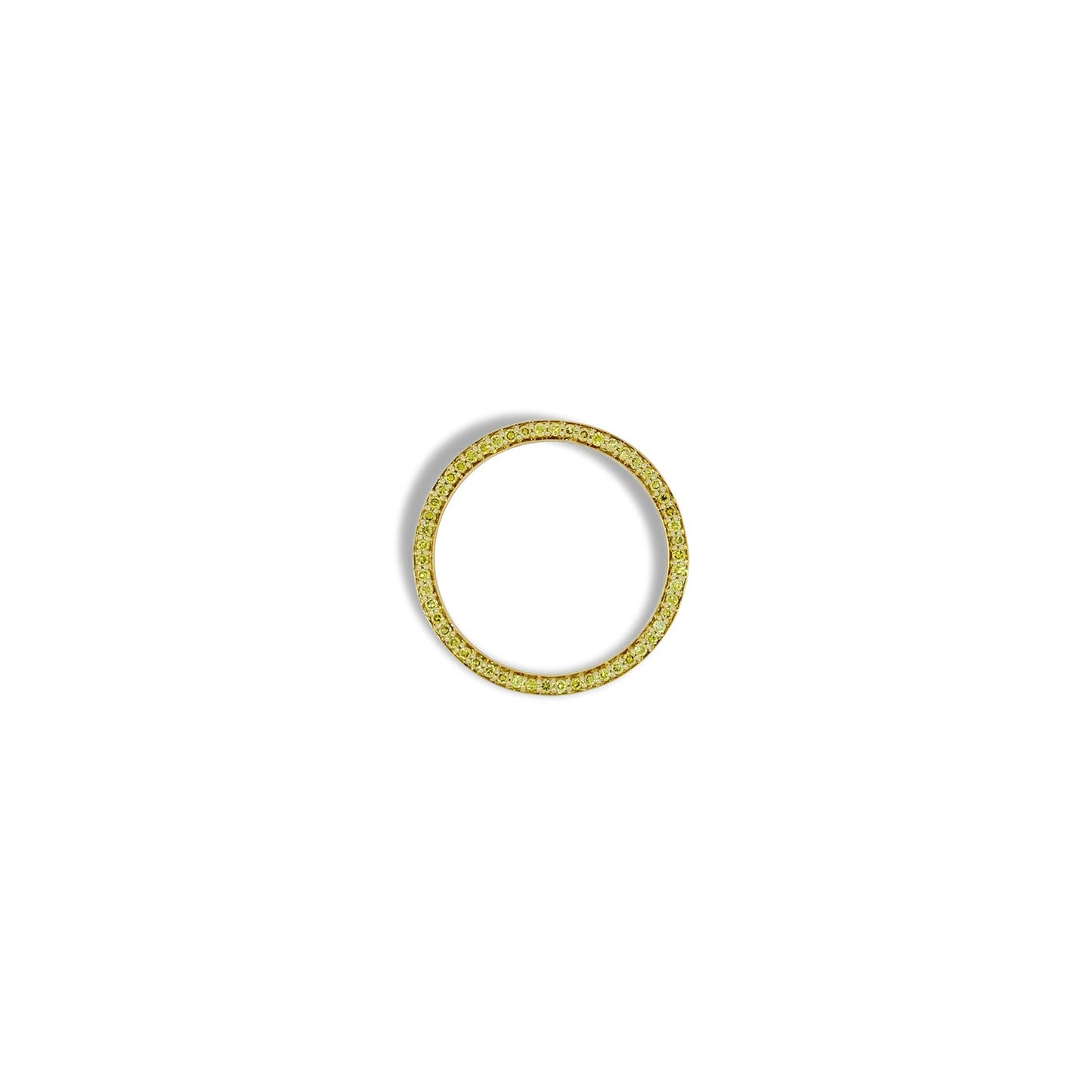 Namesake Eternity ring in 18ct Yellow gold & Yellow Diamonds