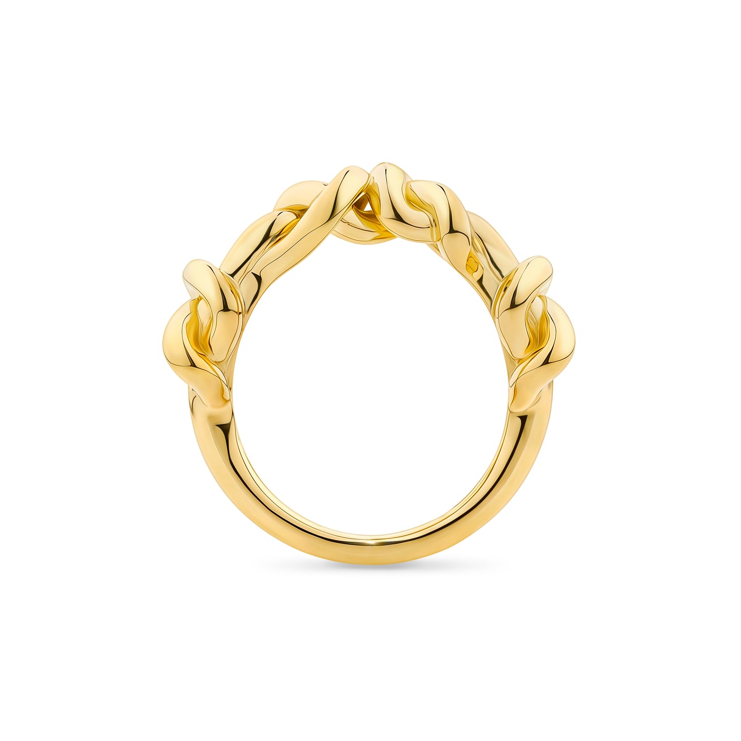 Quad Knot Ring in 18ct Yellow Gold