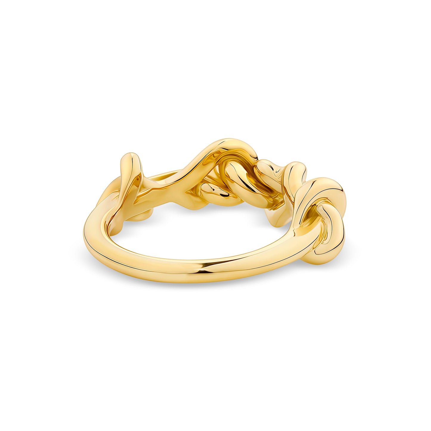 Quad Knot Ring in 18ct Yellow Gold