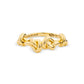Quad Knot Ring in 18ct Yellow Gold
