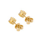 Bold Icon diamond studs 0.80ct in 18ct yellow gold