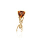 One of a Kind Mandarin Garnet & Traveller Ant Tie Pin Brooch