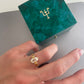 1.30ct Old European Cut Diamond Reef Knot ring in 18ct Yellow Gold