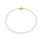 Lover's Croc Pearl Collar with South Sea Pearls in 18ct Yellow Gold