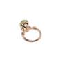 6ct Forget Me Knot Aquamarine Ring in 18ct rose gold