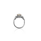 Forget Me Knot Diamond ring in 22ct yellow gold and platinum
