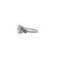 Forget Me Knot Diamond ring in 22ct yellow gold and platinum