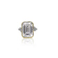 Forget Me Knot Diamond ring in 22ct yellow gold and platinum