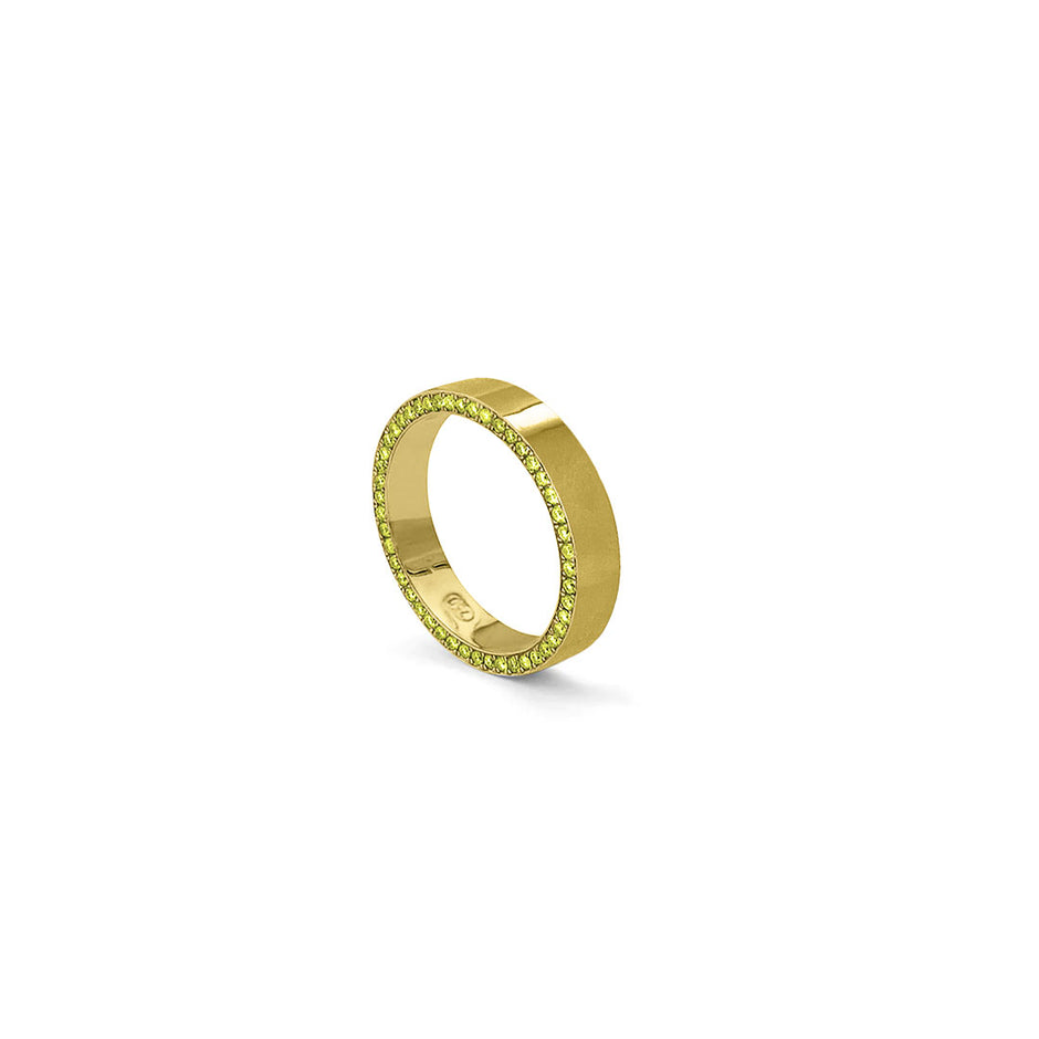 Namesake Eternity ring in 18ct Yellow gold & Yellow Diamonds