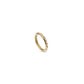 Croc Tail Stacker ring in 18ct Yellow Gold